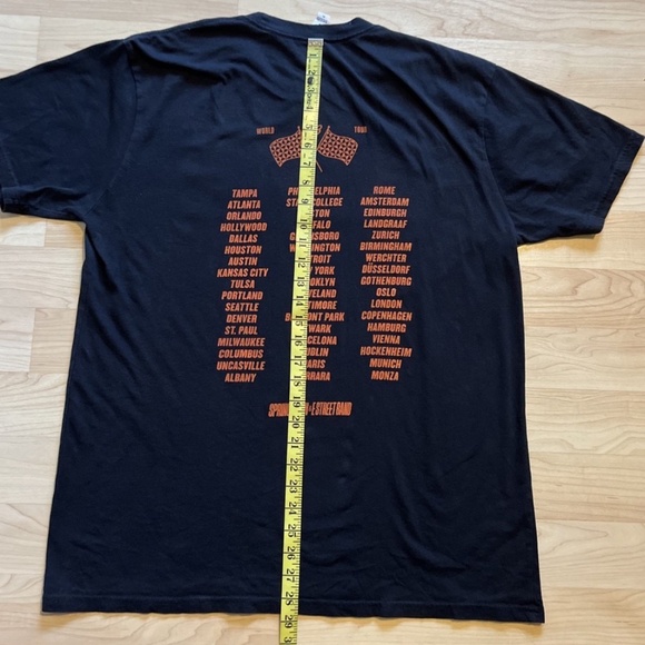 Bruce Springsteen E Street Band 2023 World Tour T-Shirt Double Sided - Picture 4 of 5